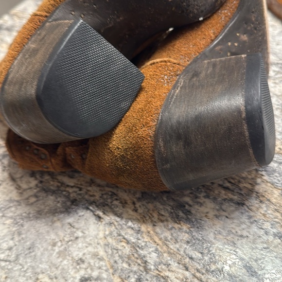 Idyllwind Distressed Suede Studded Cowboy Boots - Picture 10 of 11